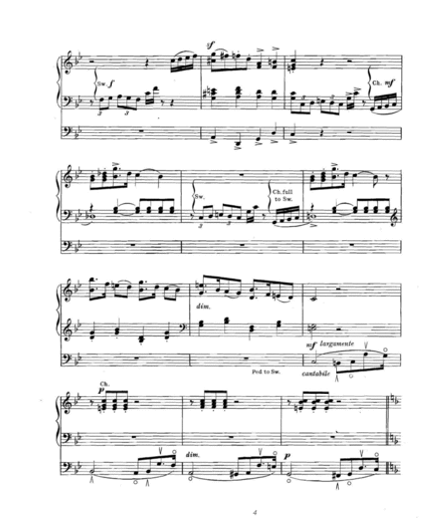 Ethiopia Saluting the Colours Organ Solo scores gallery preview page 4