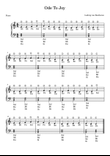 Ode To Joy - Piano (Notes e Dedos)