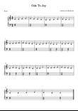 Ode To Joy - Piano