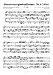 Brandenburgisches Konzert Nr. 3 G-Dur 1. Satz BWV 1048 (four hands organ duet)