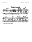 Bye Bye Blackbird Intermediate Piano Arrangement