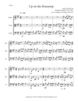 Up on the Housetop for String Trio