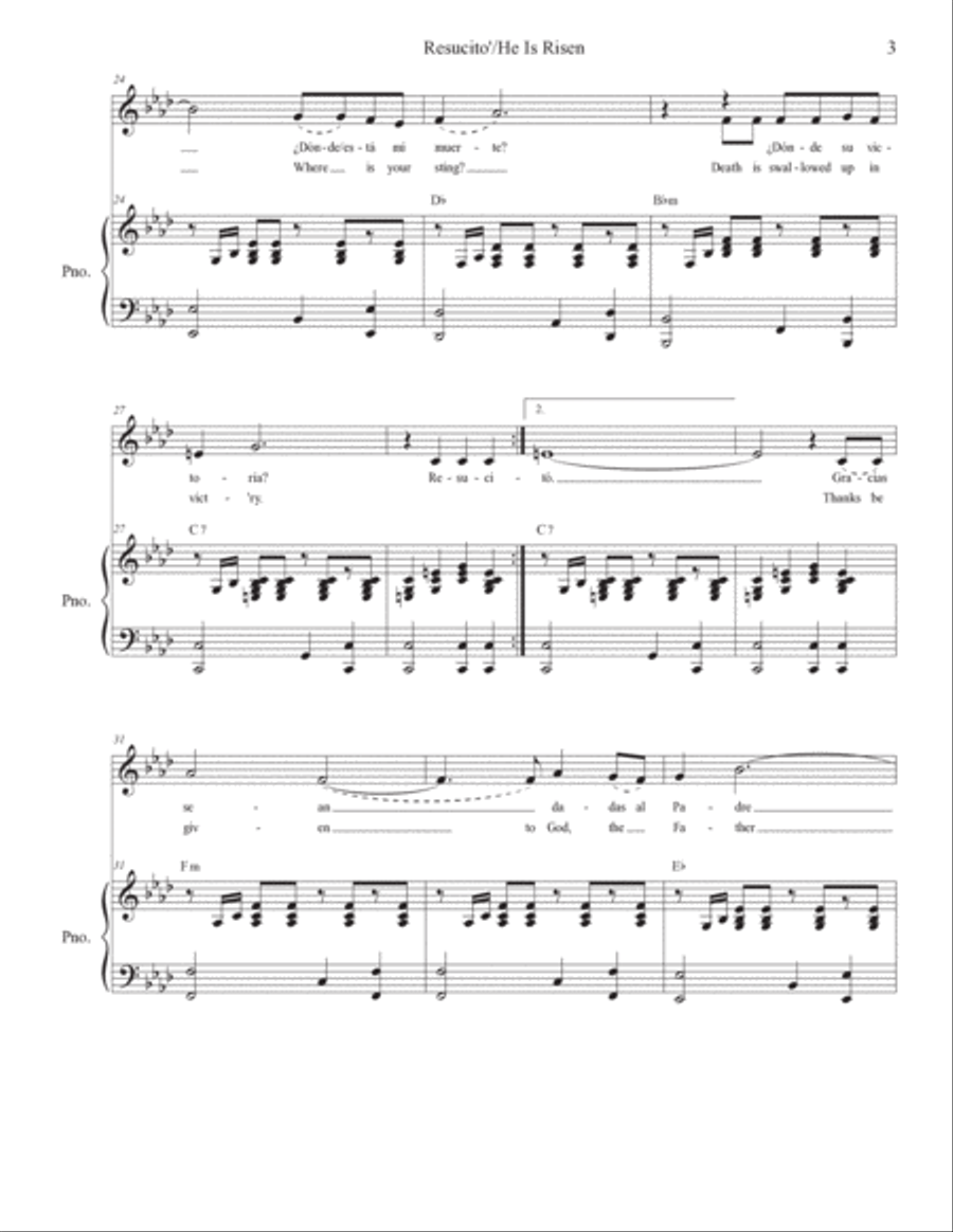 Resucito Voice scores gallery preview page 3