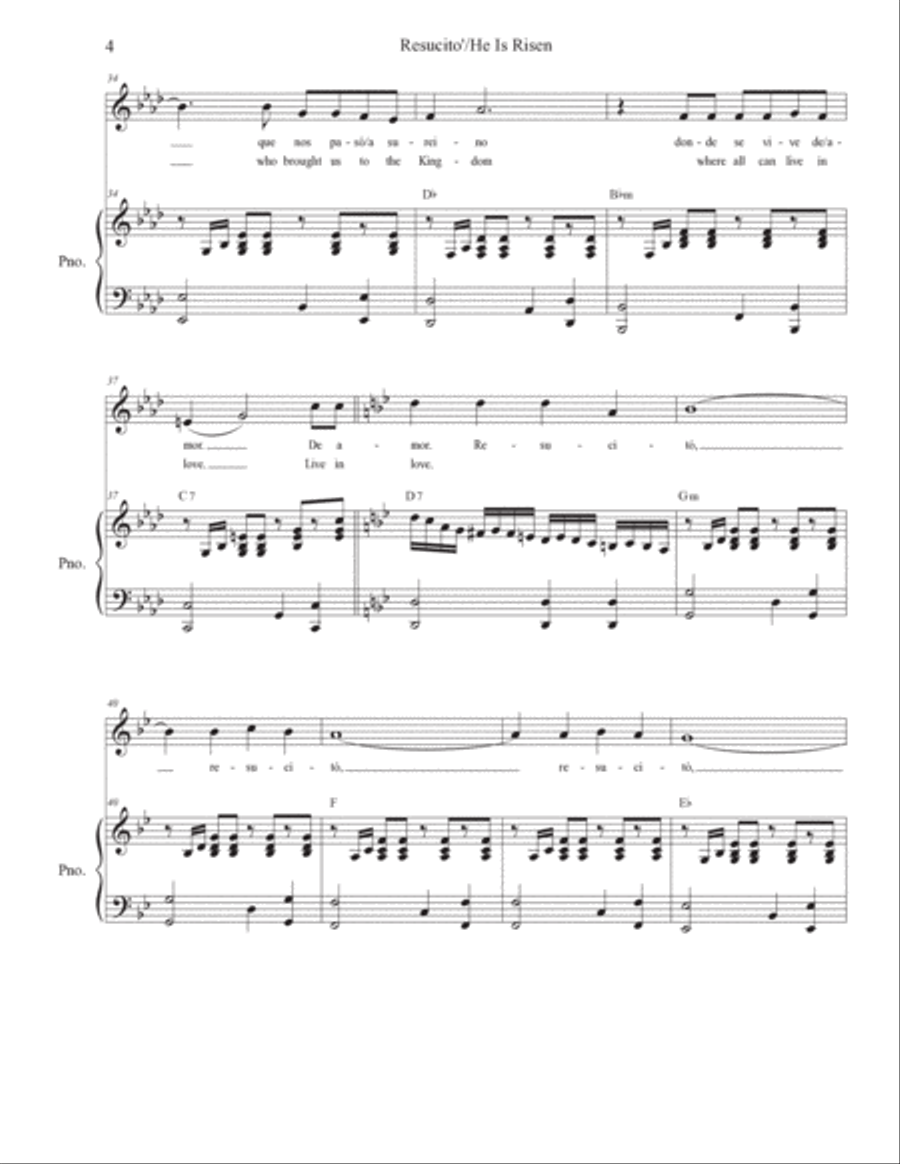 Resucito Voice scores gallery preview page 4