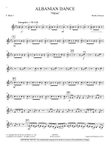 Albanian Dance - F Horn 1