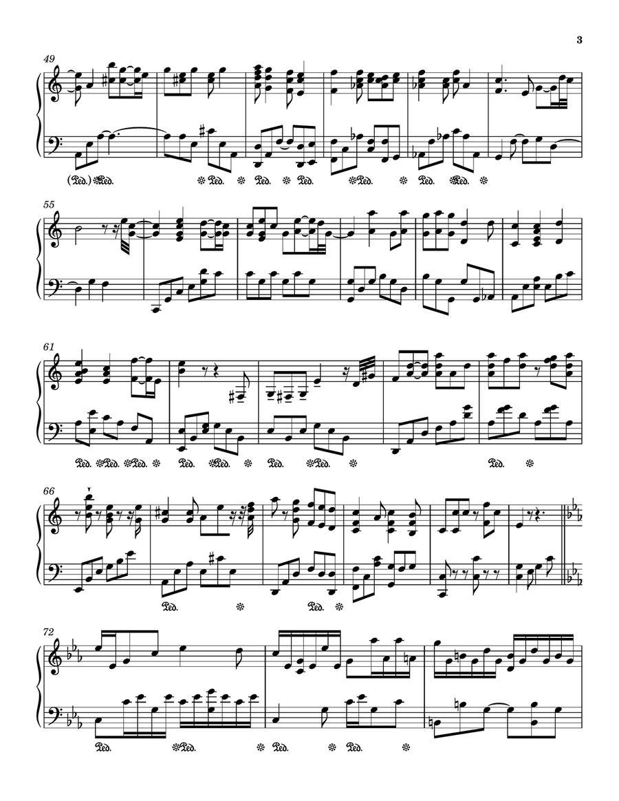 The End Of The World Piano Solo scores gallery preview page 3