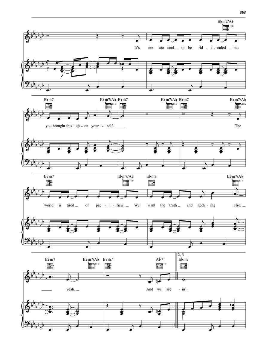 You Haven't Done Nothin' You Haven't Done Nothin' Piano, Vocal, Guitar scores gallery preview page 3