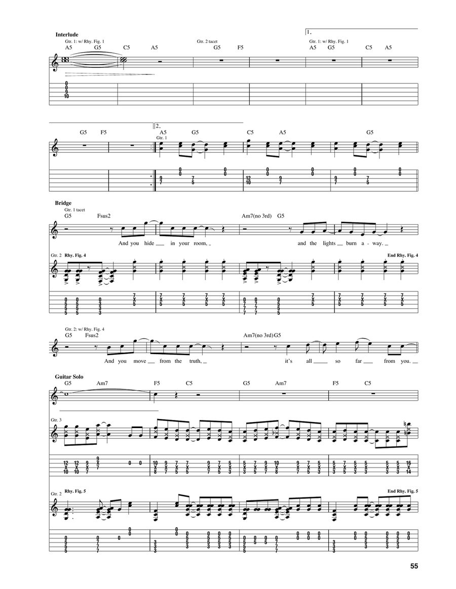 All Eyes On Me All Eyes On Me Acoustic Guitar scores gallery preview page 3