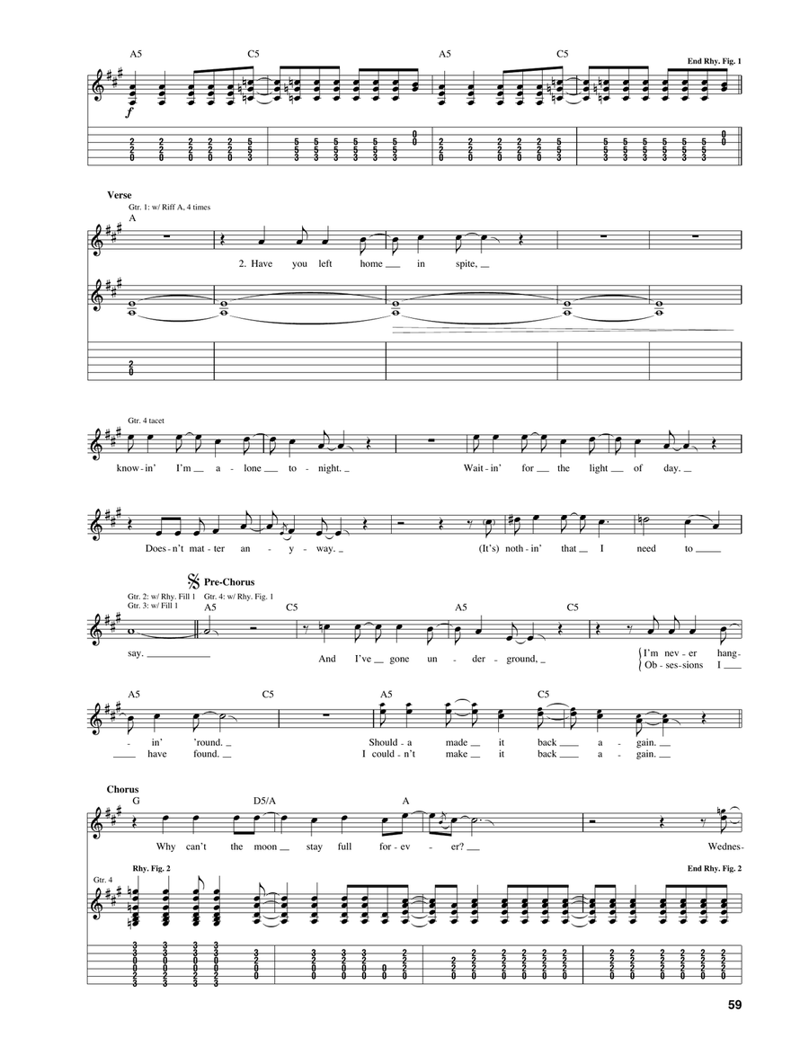 Full Forever Full Forever Acoustic Guitar scores gallery preview page 2