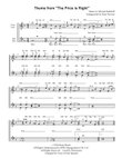 Price Is Right - Opening Theme - Score Only
