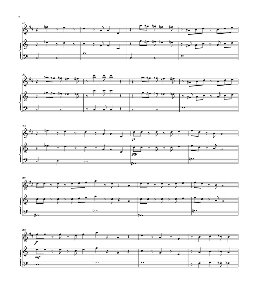 Super Mario Bros Theme B-Flat Clarinet scores gallery preview page 2