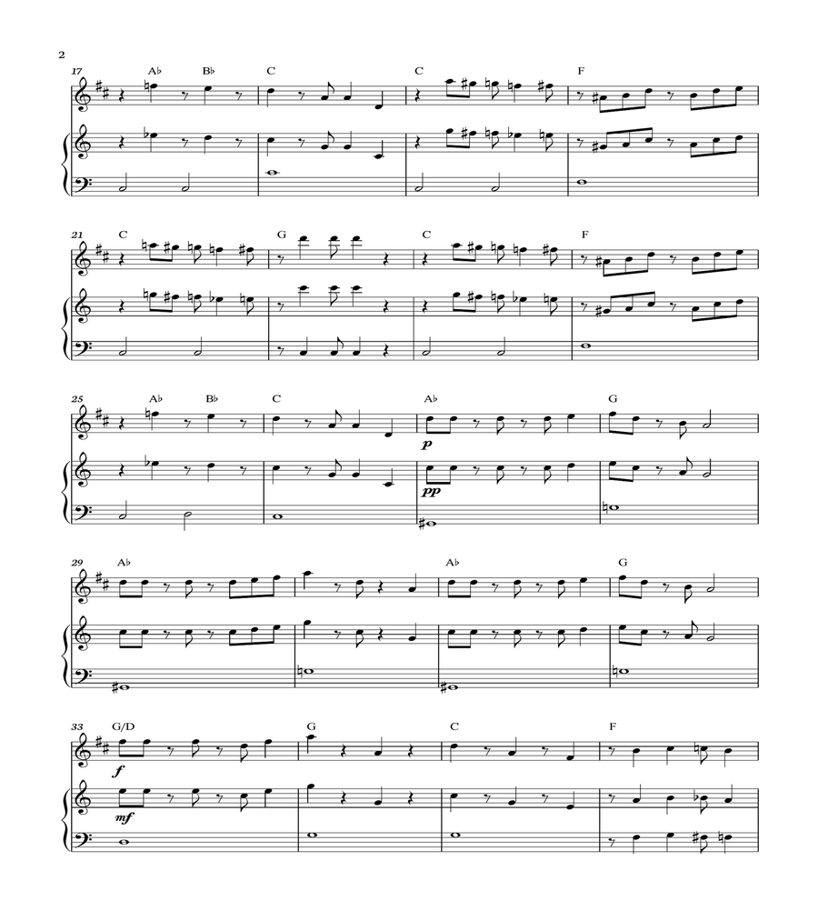 Super Mario Bros Theme Soprano Saxophone scores gallery preview page 2