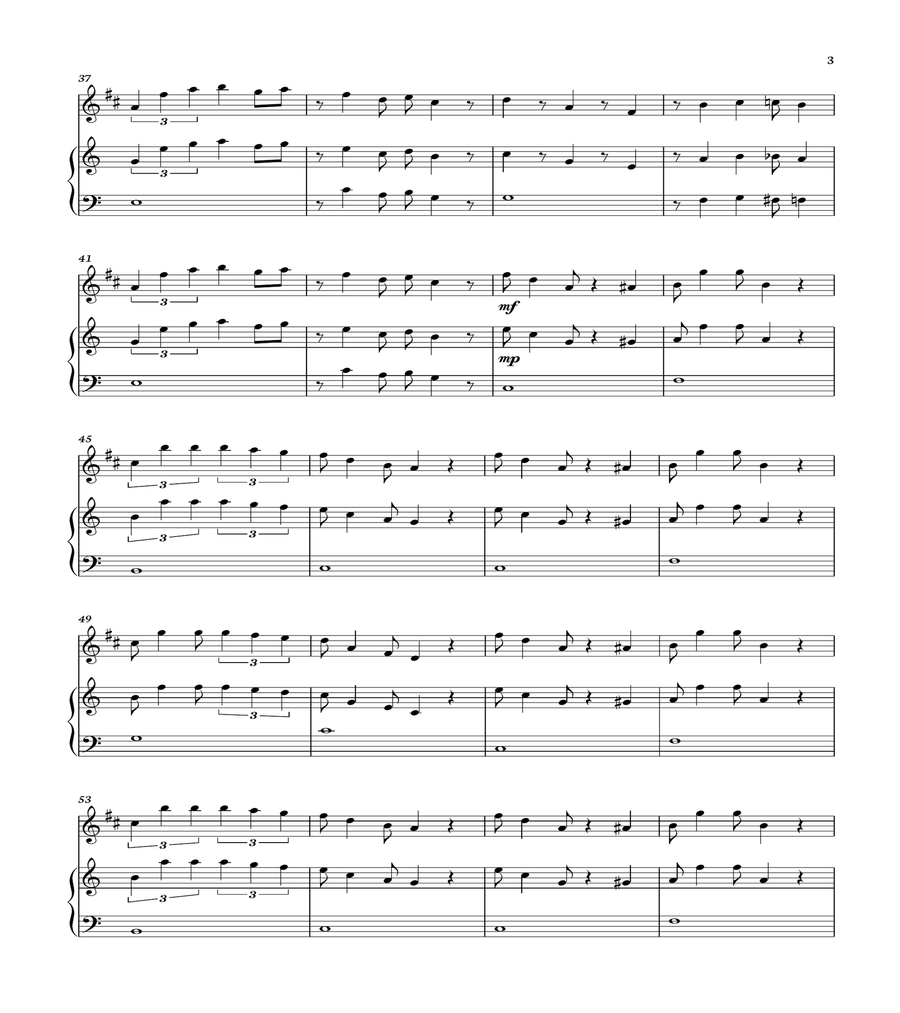 Super Mario Bros Theme Soprano Saxophone scores gallery preview page 3
