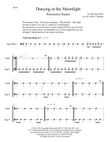 Dancin' In The Moonlight - Score Only