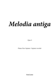 Melodia antiga Opus 9
