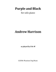 Purple and Black