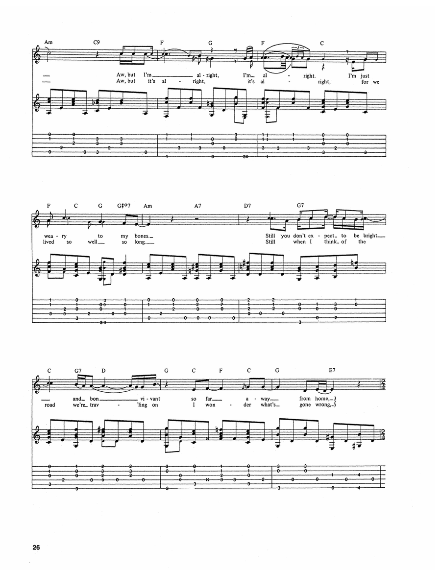 American Tune American Tune Acoustic Guitar scores gallery preview page 2