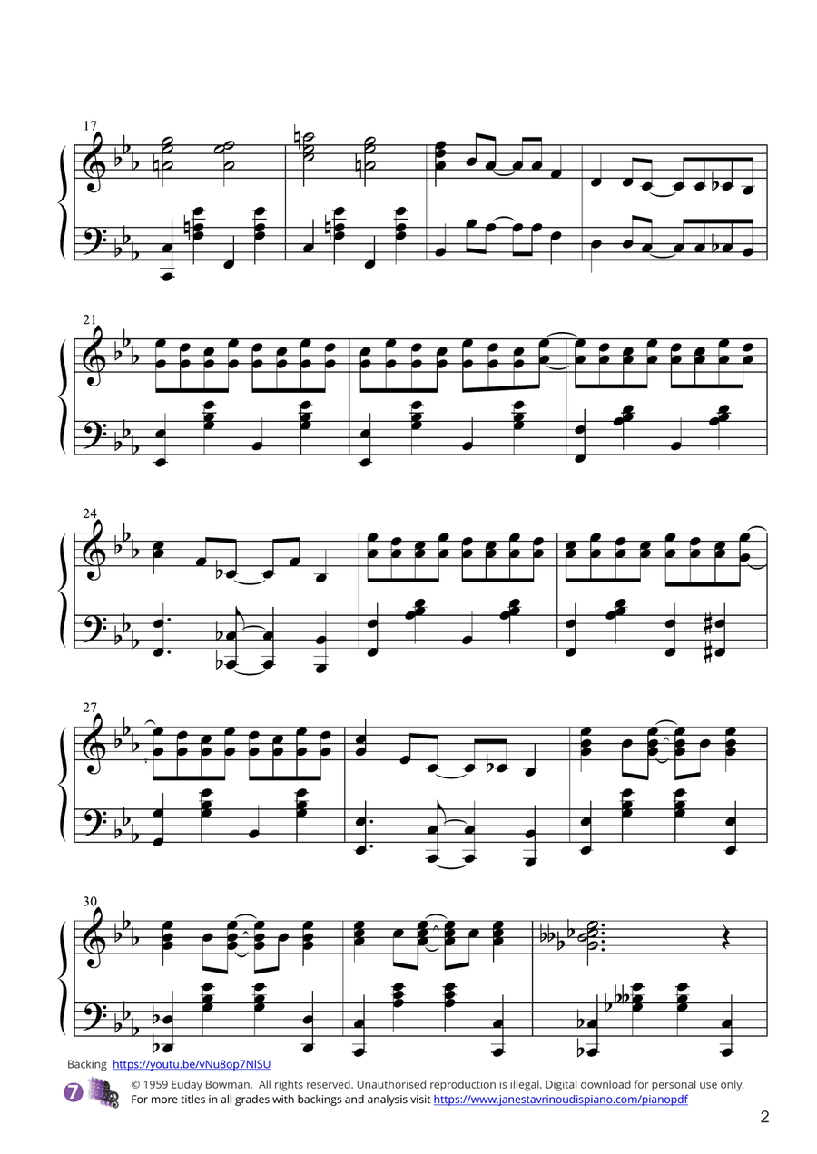 Twelfth Street Rag (vocal Version) Piano Solo scores gallery preview page 2