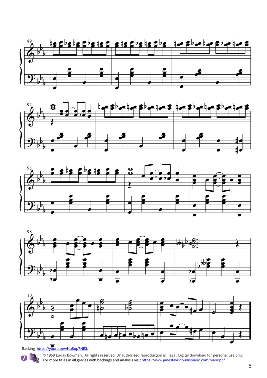 Twelfth Street Rag (vocal Version) Piano Solo scores gallery preview page 6