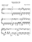 Remember Me (lullaby)