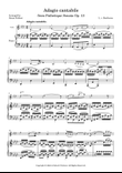 Adagio cantabile, 2nd Movement from 'Pathetique' Sonata Op. 13 for Violin and Piano