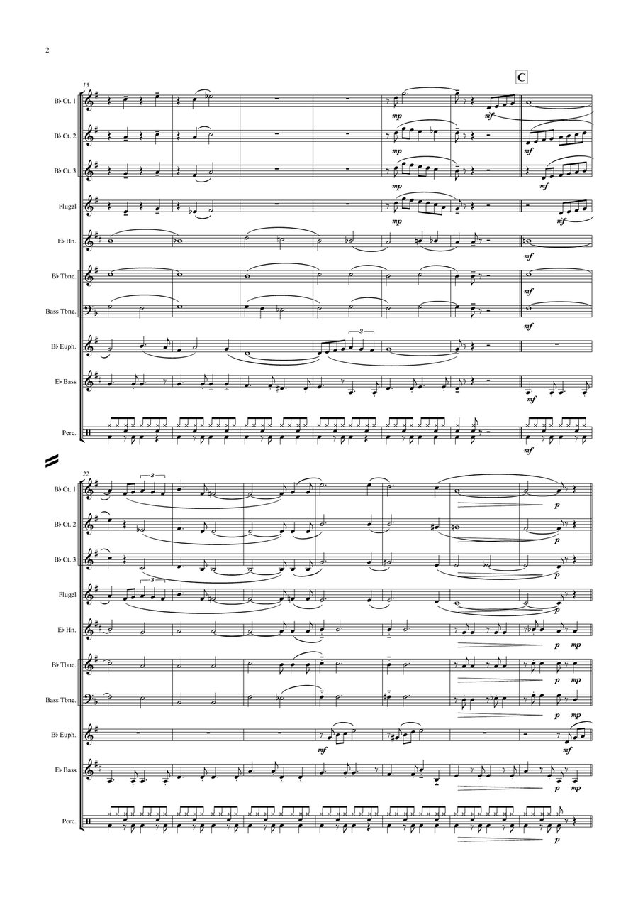 The Nearness Of You The Nearness Of You Brass Ensemble scores gallery preview page 2
