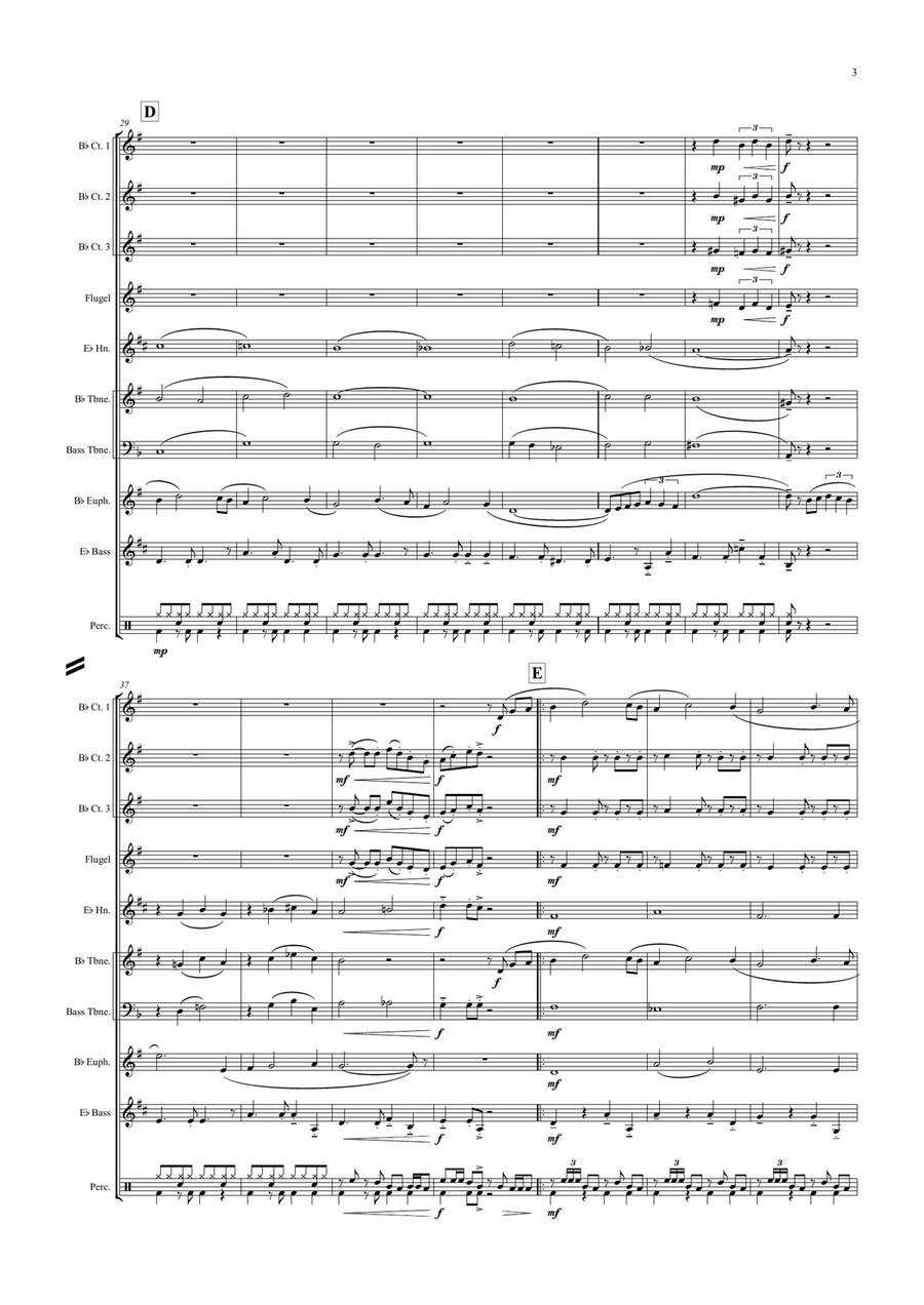 The Nearness Of You The Nearness Of You Brass Ensemble scores gallery preview page 3
