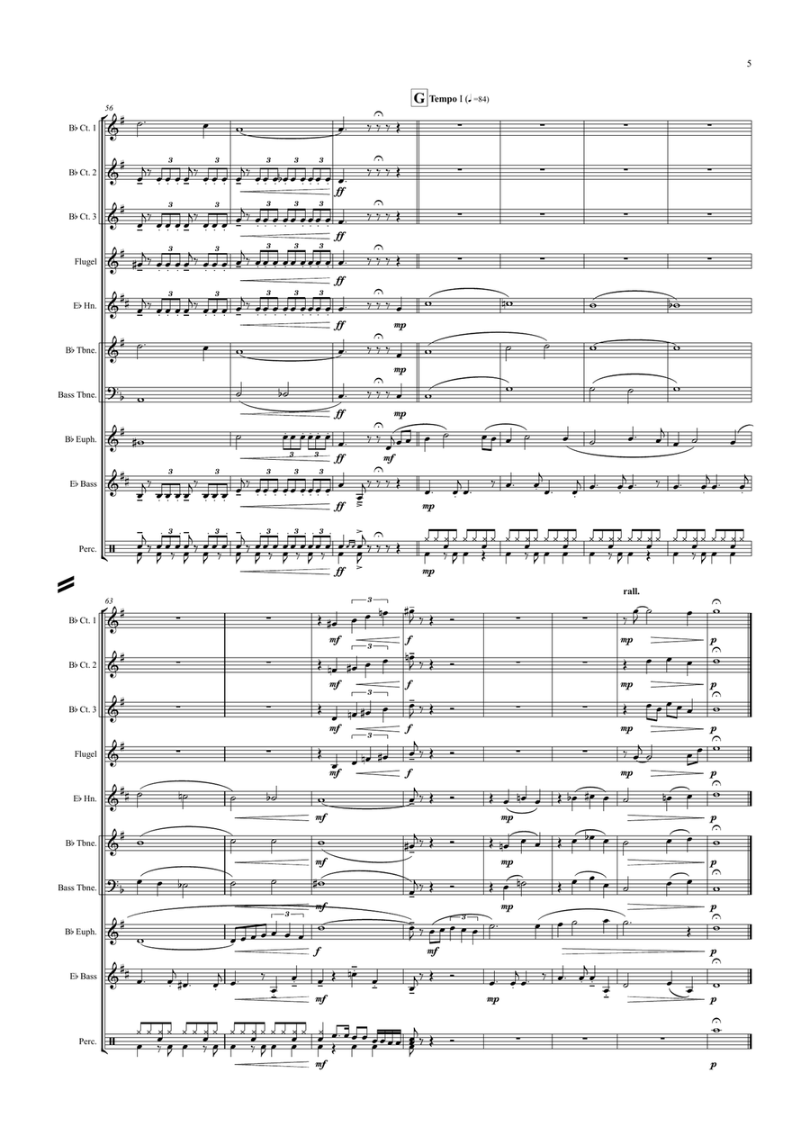 The Nearness Of You The Nearness Of You Brass Ensemble scores gallery preview page 5