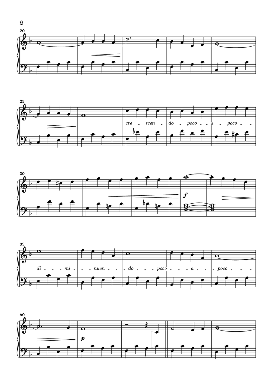Étude op. 10 no. 3 (Tristesse) Easy Piano scores gallery preview page 2