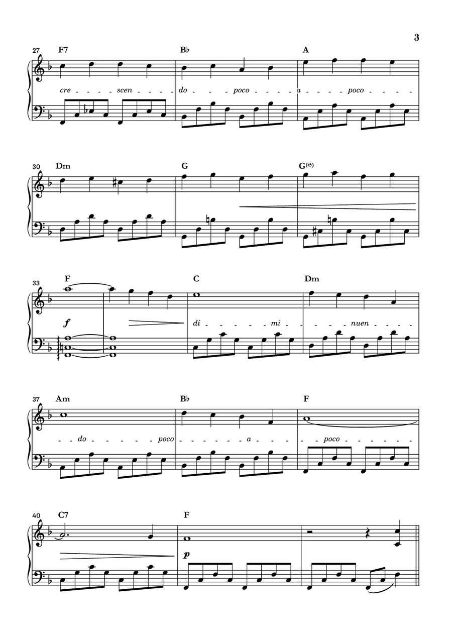 Étude op. 10 no. 3 (Tristesse) Piano Solo scores gallery preview page 3