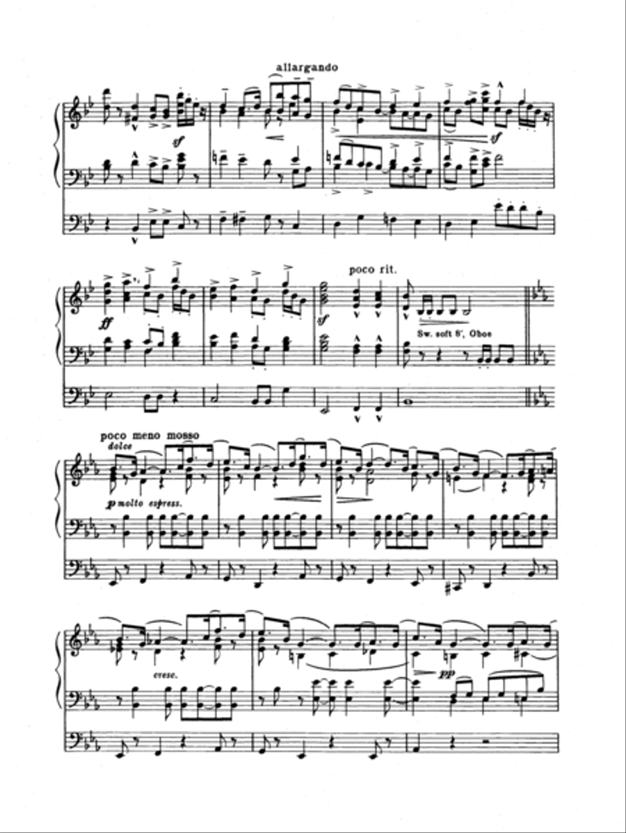 Imperial March for Organ Organ Solo scores gallery preview page 3