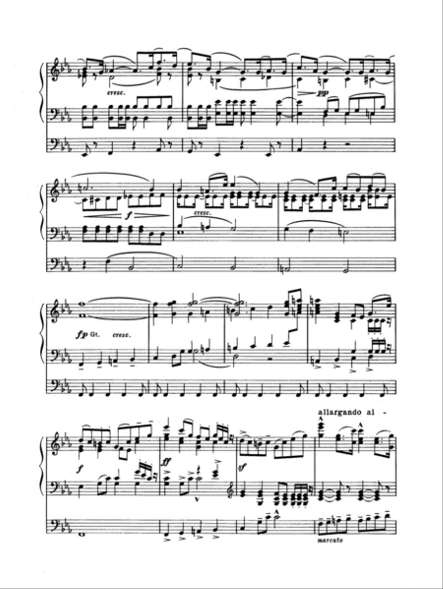 Imperial March for Organ Organ Solo scores gallery preview page 5