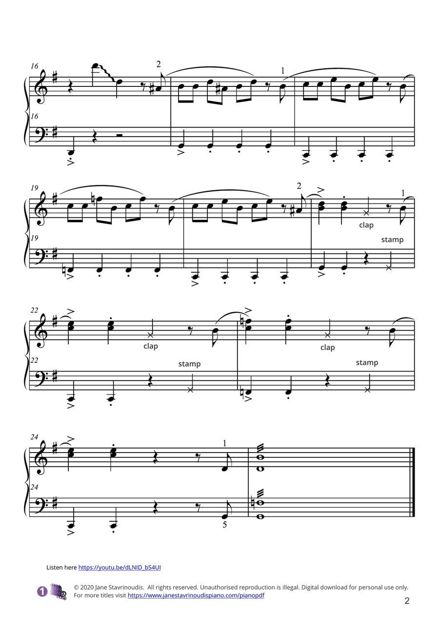 Bouncy R&B Bouncy R&B Piano Solo scores gallery preview page 2
