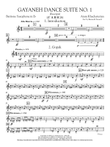 Gayenah Dance Suite No. 1 (Excerpts) (arr. Kenneth Snoeck) - Eb Baritone Sax mini preview