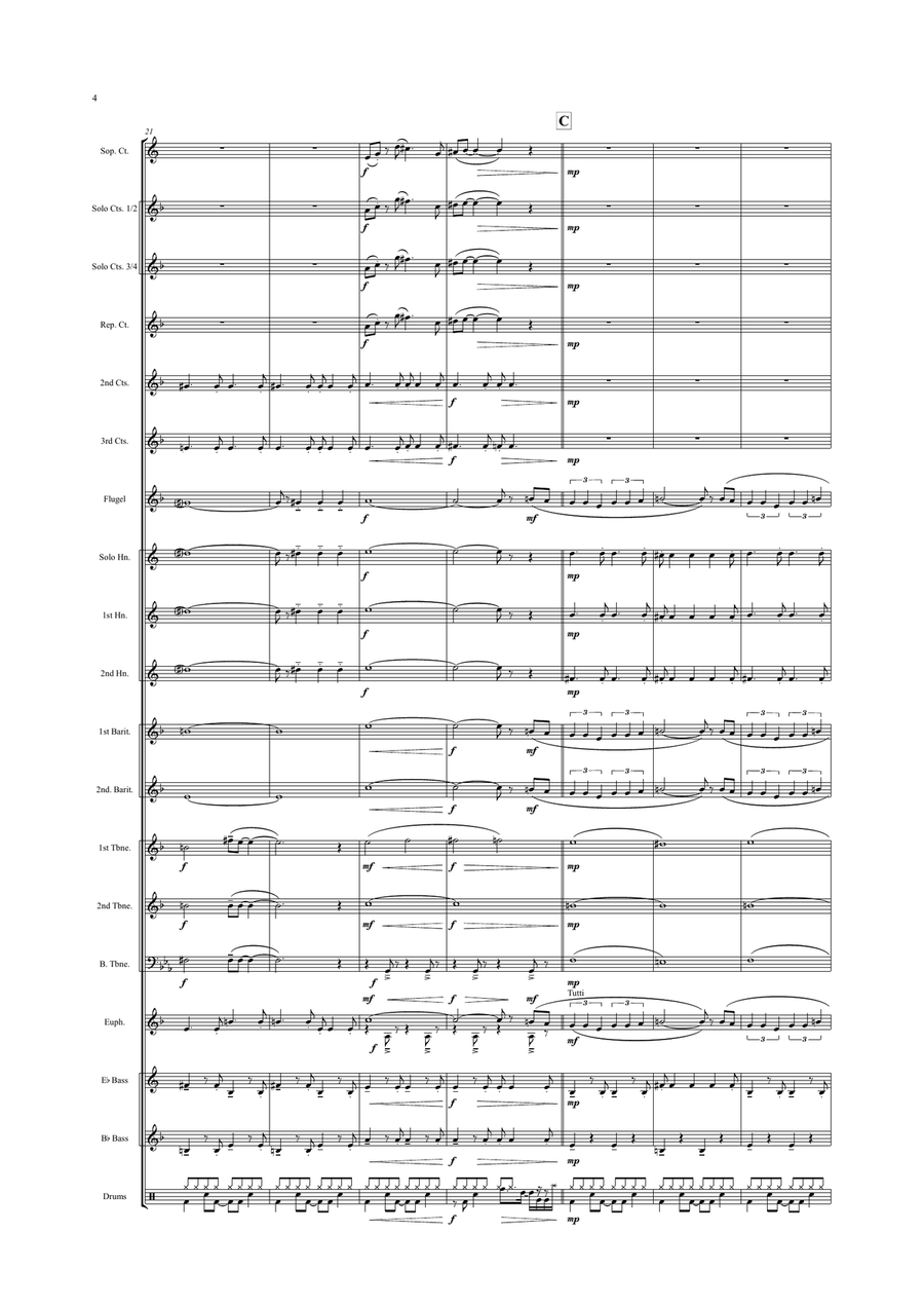 Goldfinger Brass Band scores gallery preview page 4