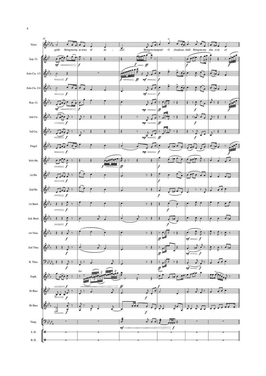 Jerusalem Brass Band scores gallery preview page 4