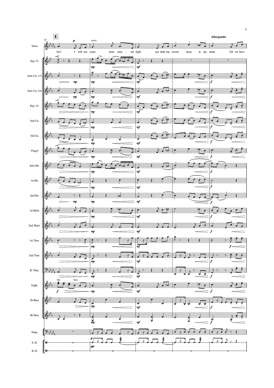 Jerusalem Brass Band scores gallery preview page 5