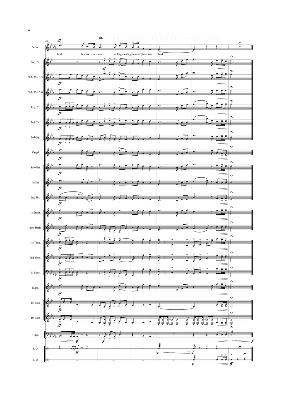 Jerusalem Brass Band scores gallery preview page 6