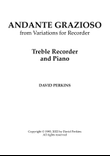 Andante Grazioso (recorder & piano)