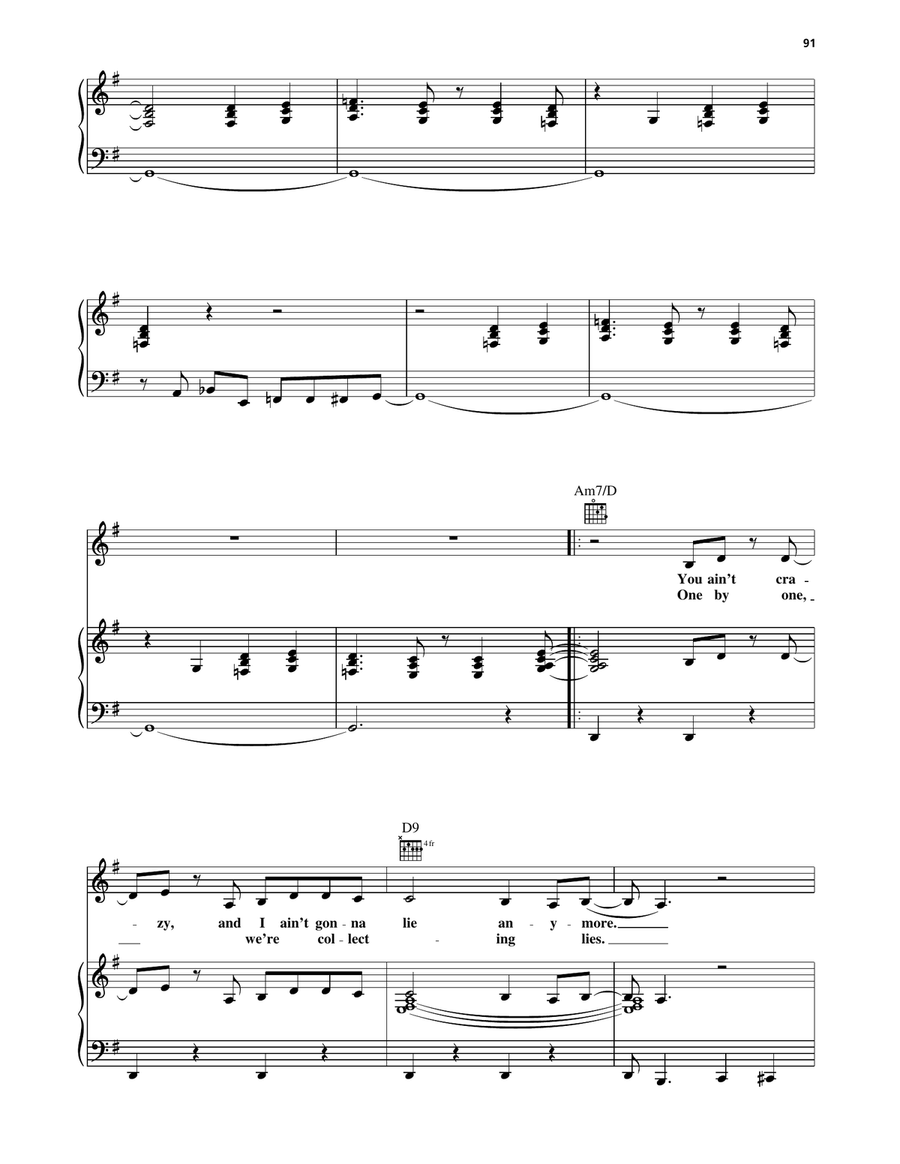 Heart To Heart Heart To Heart Piano, Vocal, Guitar scores gallery preview page 2