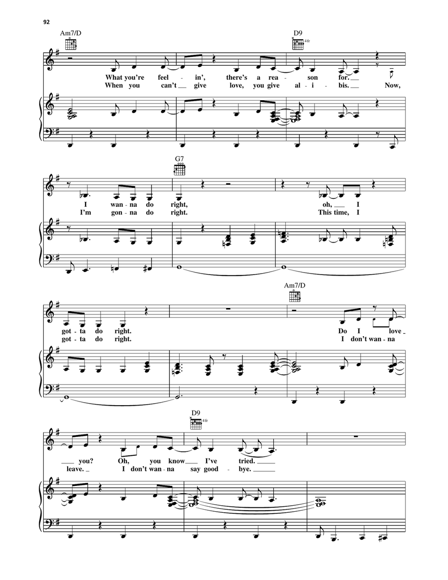 Heart To Heart Heart To Heart Piano, Vocal, Guitar scores gallery preview page 3