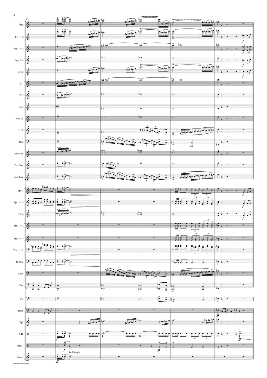 A Perfect World Concert Band scores gallery preview page 5