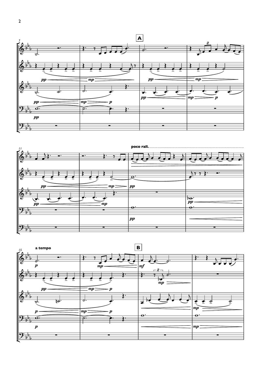 Rainbow Rainbow Brass Quintet scores gallery preview page 2