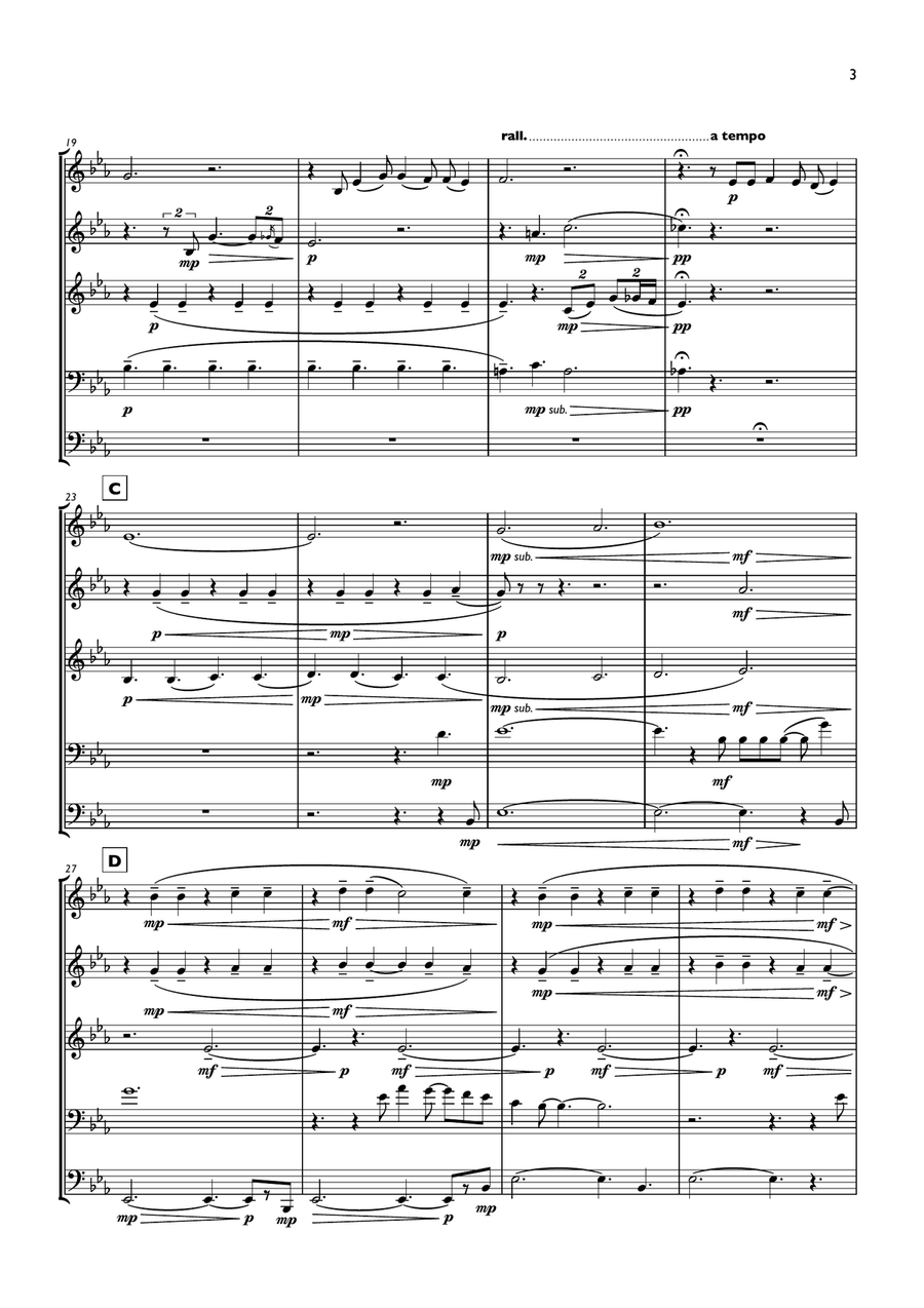 Rainbow Rainbow Brass Quintet scores gallery preview page 3