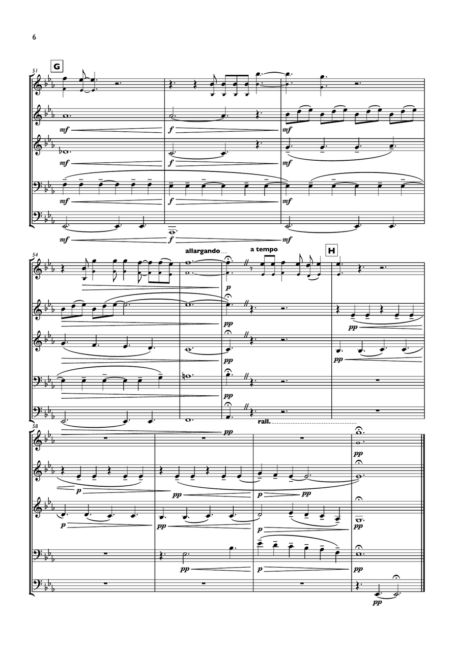 Rainbow Rainbow Brass Quintet scores gallery preview page 6