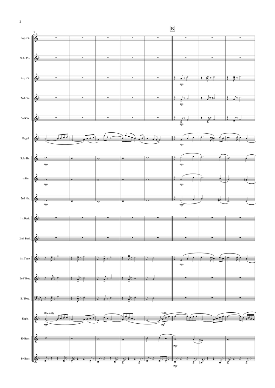 Arioso (Cantata 156) Arioso (Cantata 156) Brass Band scores gallery preview page 2