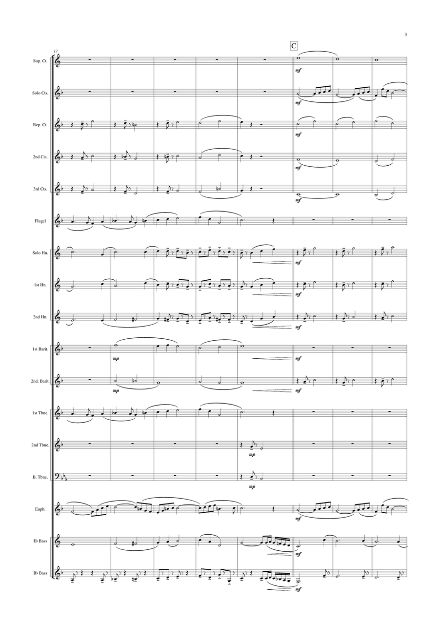 Arioso (Cantata 156) Arioso (Cantata 156) Brass Band scores gallery preview page 3
