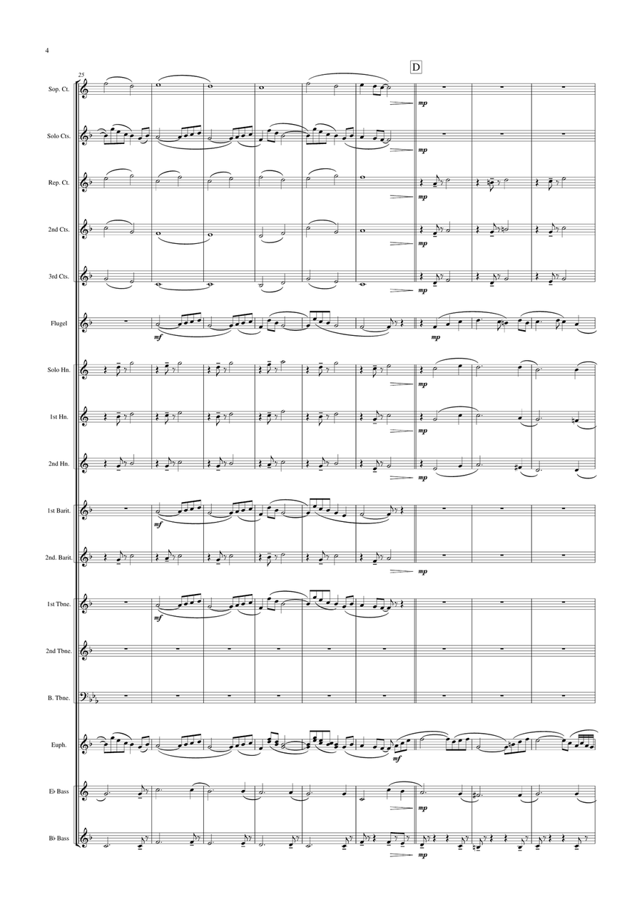 Arioso (Cantata 156) Arioso (Cantata 156) Brass Band scores gallery preview page 4