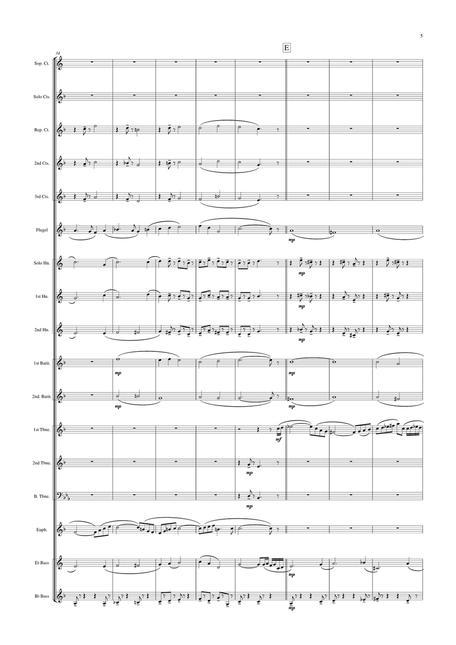 Arioso (Cantata 156) Arioso (Cantata 156) Brass Band scores gallery preview page 5
