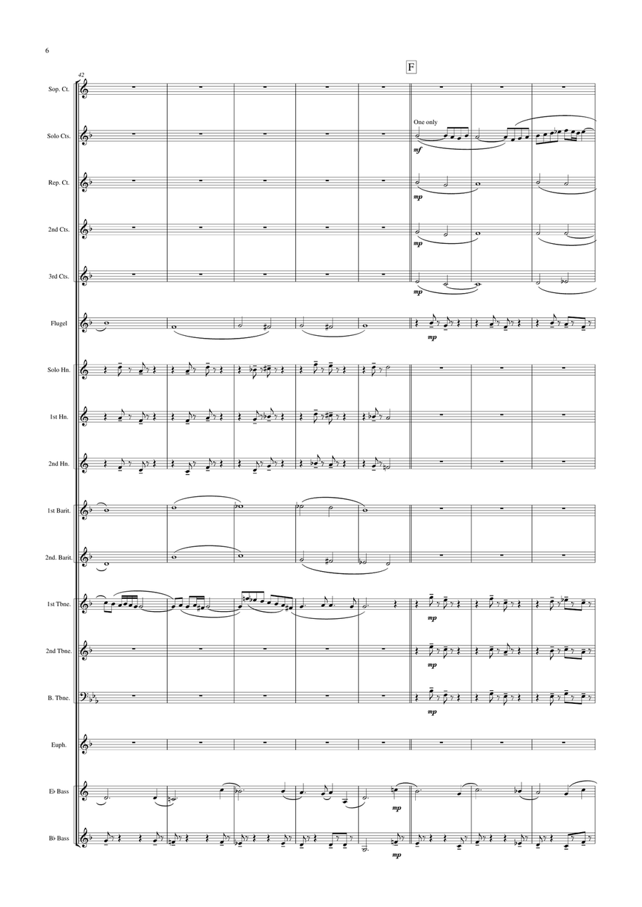 Arioso (Cantata 156) Arioso (Cantata 156) Brass Band scores gallery preview page 6